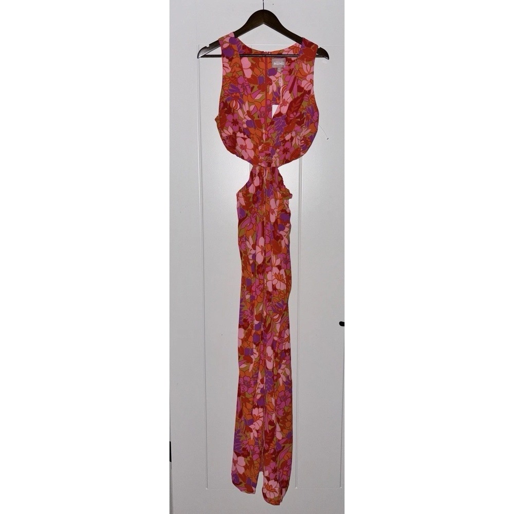 Show Me Your Mumu Tina Maxi Dress NEW Women XL Tropical Floral Maui Mai Tai Luau